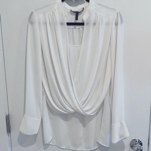 Draped Hi-Low Top by BCBG Size SM